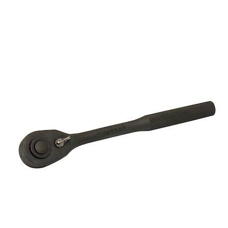 Urrea 1/2" Drive 48 Geared Teeth Pear Head Style Hand Ratchet, 10-1/8" L, Black Finish 5449B